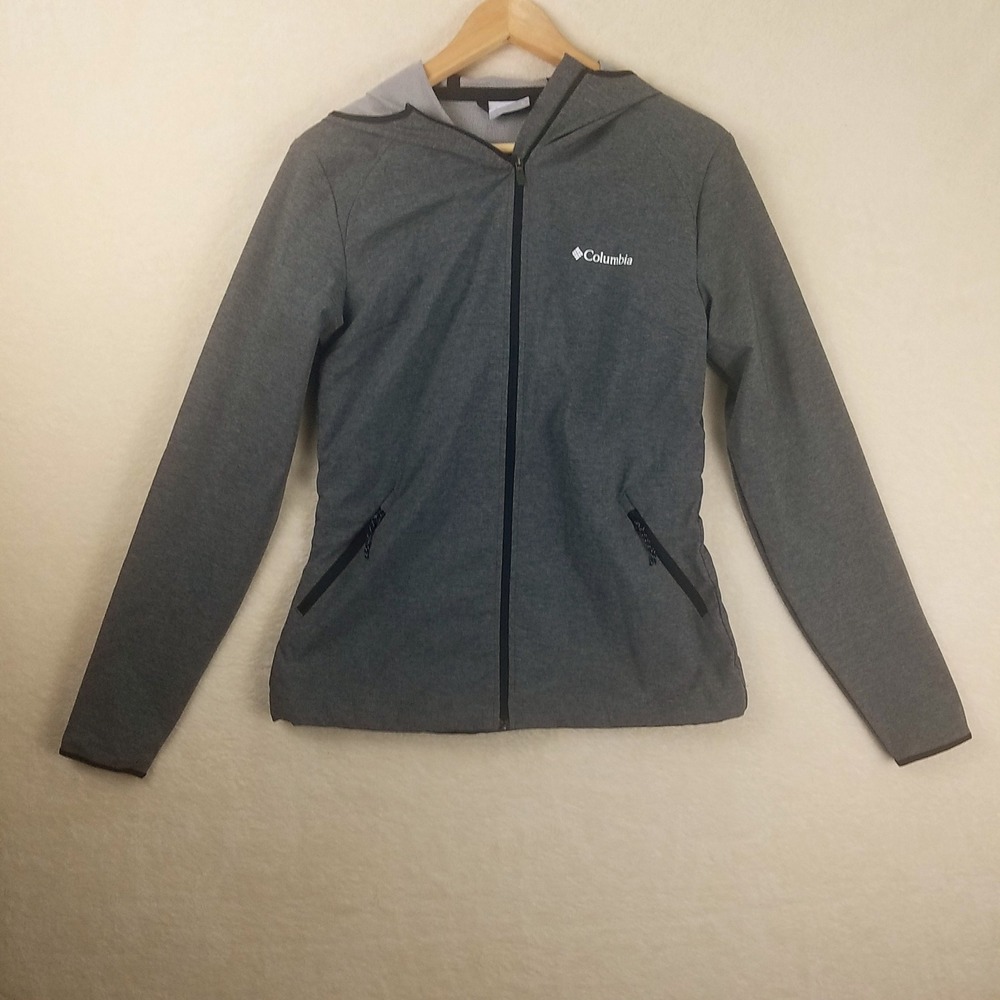 Columbia Sportswear‎ Women's Gray Full Zip Hooded Jacket Size M
